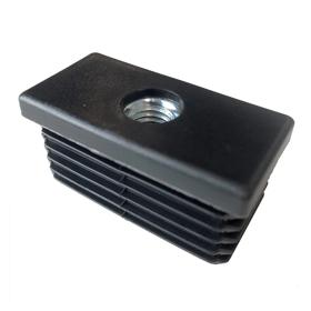 Essentra Threaded Insert M10 50.0 mm 25.0 mm HDPE Black [498605]; 10286357