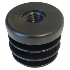 Essentra Threaded Insert 2.0 mm HDPE Black [498628]; 10286555