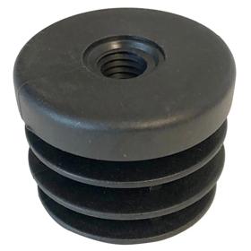 Essentra Threaded Insert 2.0 mm HDPE Black [498630]; 10286579