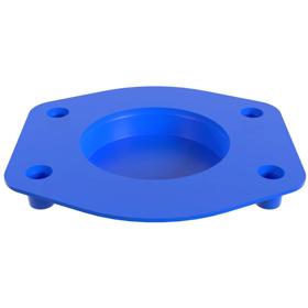 Essentra Studded Full Face Flange Protector 1 1/2 in Blue PE [34375]; 10239902