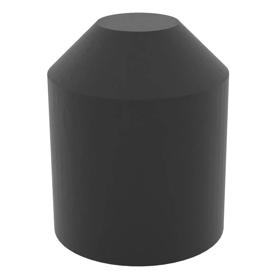 Essentra Heat Shrink End Caps 110 °C PO Black [498782]; 10287972
