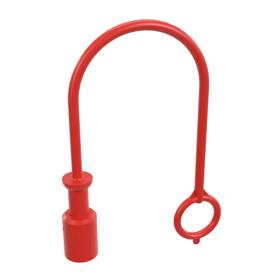 Essentra Quick Release Cap 3/4 in ISO B TPE Red [498804]; 10288191