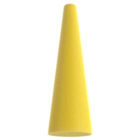 Essentra Tapered Masking Plug 4.8 mm 8.7 mm 25.4 mm Silicone Yellow [499048]; 10288634