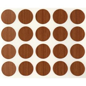 Essentra Decorative Screw Cover 13.0 mm ABS Walnut [499387]; 10291078