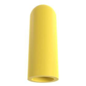 Essentra Cap 7.9 mm 25.4 mm Silicone Yellow [499710]; 10293133