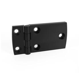 Essentra Hinge 50.0 mm 75.0 mm 30% Glass Fibre Reinforced Nylon [550063]; 10299968