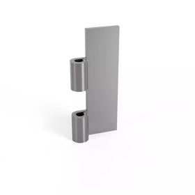 Essentra Weld On Hinge 80.0 mm 30.0 mm Chrome [550077]; 10300091