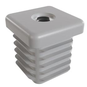 Essentra Threaded Insert Square M6 19.0 mm 1.0 mm - 1.5 mm HDPE [551745]; 10304037
