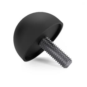 Essentra Buffer M6 25.0 mm Steel;Rubber [551969]; 10305768