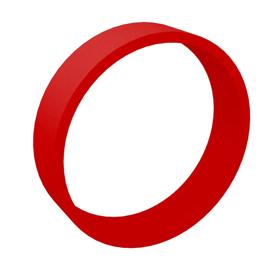Essentra Fire Protection Sleeve 50.0 mm 25.0 m Red Silicone [600609]; 10308189