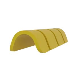 Essentra Hose Wear Protector 203.2 mm Yellow PVC [600628]; 10308264