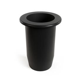 Essentra Flange Protector Retainer Plug 60.3 mm PVC Black [FLS070B]; 10313176