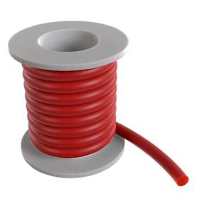 Essentra Masking Straight Tubing 3.0 mm (ID) 25.0 m (L) Red Silicone [58-SN030]; 10404485
