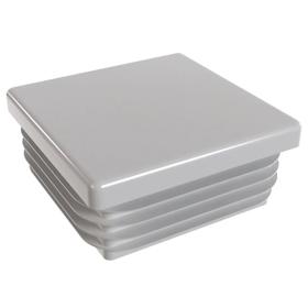 Essentra Square Tube Insert 45.0 mm 14.5 mm 3.0 mm 1.0 mm Mid Grey PE [056045062003]; 10326978