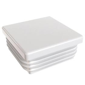 Essentra Square Tube Insert 60.0 mm 24.0 mm 3.5 mm 1.5 mm White PE [056060060303]; 10327005