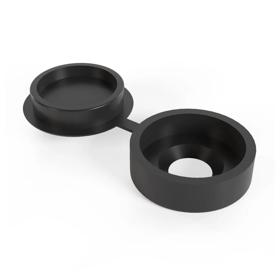 Essentra Uniscrew Cap 17.5 mm 6.5 mm PP Black [1284613]; 10338124