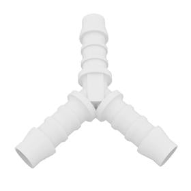 Essentra Barbed Fitting Tee 5.6 mm 10.0 mm POM Natural [136090800005]; 10341407