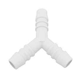 Essentra Barbed Fitting Tee 8.6 mm 14.0 mm POM Natural [136091200005]; 10341421
