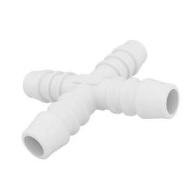 Essentra Barbed Fitting Tee 8.6 mm 14.0 mm POM Natural [136111200005]; 10341452