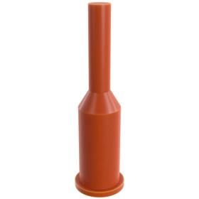 Essentra Masking Pull Plug 16.9 mm 28.9 mm Red Silicone [1475617]; 10350683
