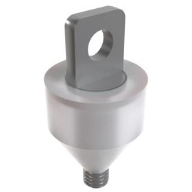 Essentra Masked Eye Bolts M4 11.0 mm Silicone Transparent [1529881]; 10353004