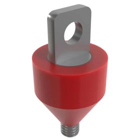 Essentra Masked Eye Bolts M16 24.0 mm Silicone Red [1529888]; 10353073