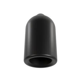 Essentra Round End Cap 11.9 mm 13.0 mm PVC Black [155102569907]; 10353578