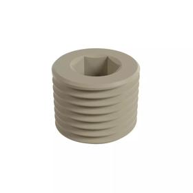 Essentra Threaded Protection Plugs - NPT Threads 1/8 PEEK Brown [191100170409]; 10359921