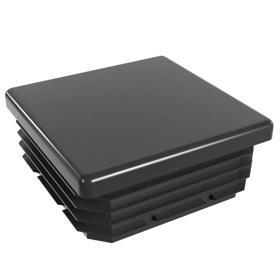 Essentra Square Tube Insert 80.0 mm 20.7 mm 3.5 mm 1.0 mm Black PE [461306]; 10377024