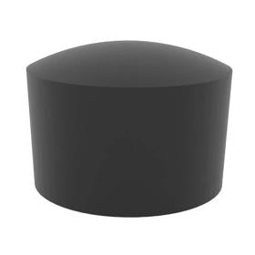 Essentra Round Ferrule 30.0 mm LDPE Black [551005011403]; 10403044