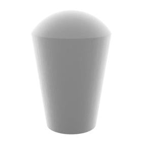 Essentra Tapered Ferrule 11.0 mm 6.0 mm PVC White [552001511307]; 10403921