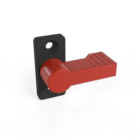 Essentra Door Holders 40.0 mm Red Die Cast Zinc [1504973]; 10504208