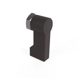 Essentra Door Holders 40.0 mm Black Steel [1504976]; 10504239