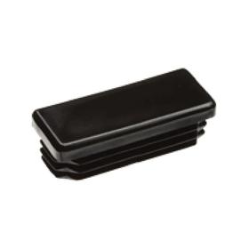 Essentra Rectangular Tube Insert 35.0 mm 20.0 mm 1.0 mm 3.0 mm Black PE [111509]; 10079331