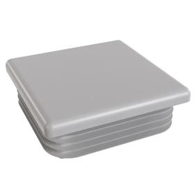 Essentra Square Tube Insert 44.4 mm 15.1 mm 3.0 mm 2.0 mm Mid Grey PE [110646]; 10074428