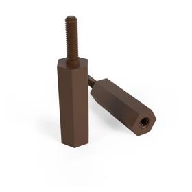 Essentra Female To Female Standoff Hexagonal 5.0 mm M2.5 20.0 mm [HNSM2.5-20-5-1V]; 10630068