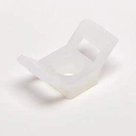 Essentra Cable Tie Holder Screw 9.0 mm Nylon 6/6 Natural [460337]; 10246122