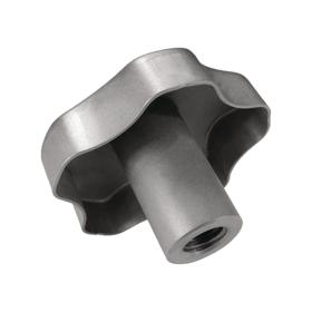 Essentra Handwheel M8 304 Stainless Steel Grey [491352]; 10271643