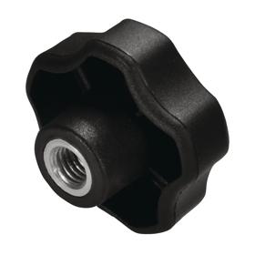 Essentra Handwheel M6 50.0 mm PP Black [10823]; 10072370