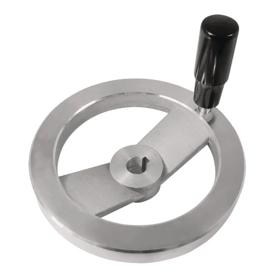Essentra Handwheel 125.0 mm Bore Hole 12.0 mm 18.0 mm Aluminium [491276]; 10271018
