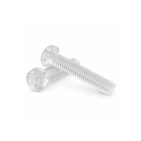 Essentra Screw Crossed Drive M3 25.0 mm PC Clear [170032500022]; 10218655