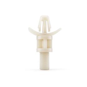 Essentra Screw & Lock Support M4 17.1 mm Nylon 6/6 Natural [LCCBSM-M4-10-01]; 10013847