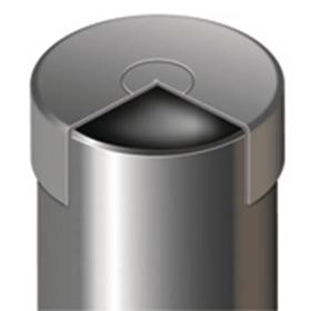 Essentra Standard Sizes Pipe Cap 243.0 mm 50.0 mm Grey LDPE [462589]; 10139349