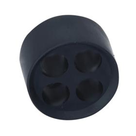 Essentra Cable Gland Insert 4 M25 EPDM Black [550936]; 10301517