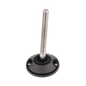 Essentra Heavy Duty Adjustable Feet 100.0 mm M24 Black [462440]; 10253281