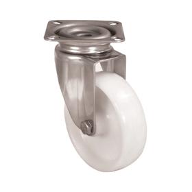 Essentra Caster 100.0 mm 120.0 kg Screw Mount White [494762]; 10277980