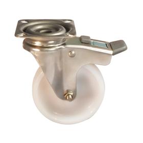 Essentra Caster 125.0 mm 150.0 kg Screw Mount 95.0 mm White [494767]; 10278024