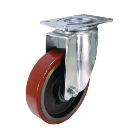 Essentra Caster 175.0 mm 650.0 kg Screw Mount Red [491126]; 10270271