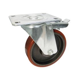 Essentra Caster 175.0 mm 650.0 kg Screw Mount 132.0 mm Red [491129]; 10270301