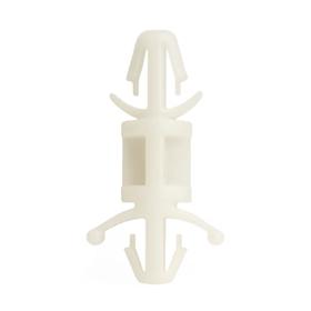 Essentra Snap Lock Support 6.4 mm Nylon 6/6 UL94 V-2 Natural [CBDLS620A]; 10150856